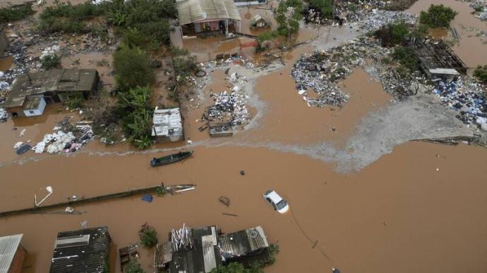 巴西暴雨洪灾