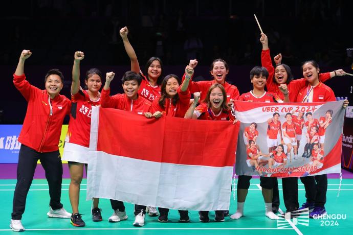尤杯 印尼胜韩国