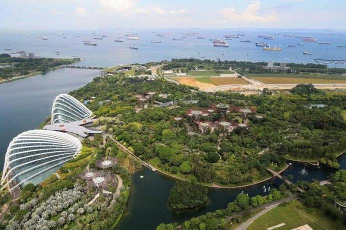 新加坡滨海堤坝（联合早报）