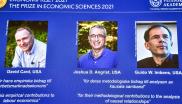 2021诺贝尔经济学奖得奖者
