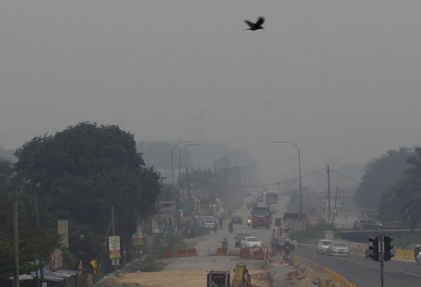 佐汉瑟迪亚的空气污染指数周三写下256点，处于非常不健康水平。