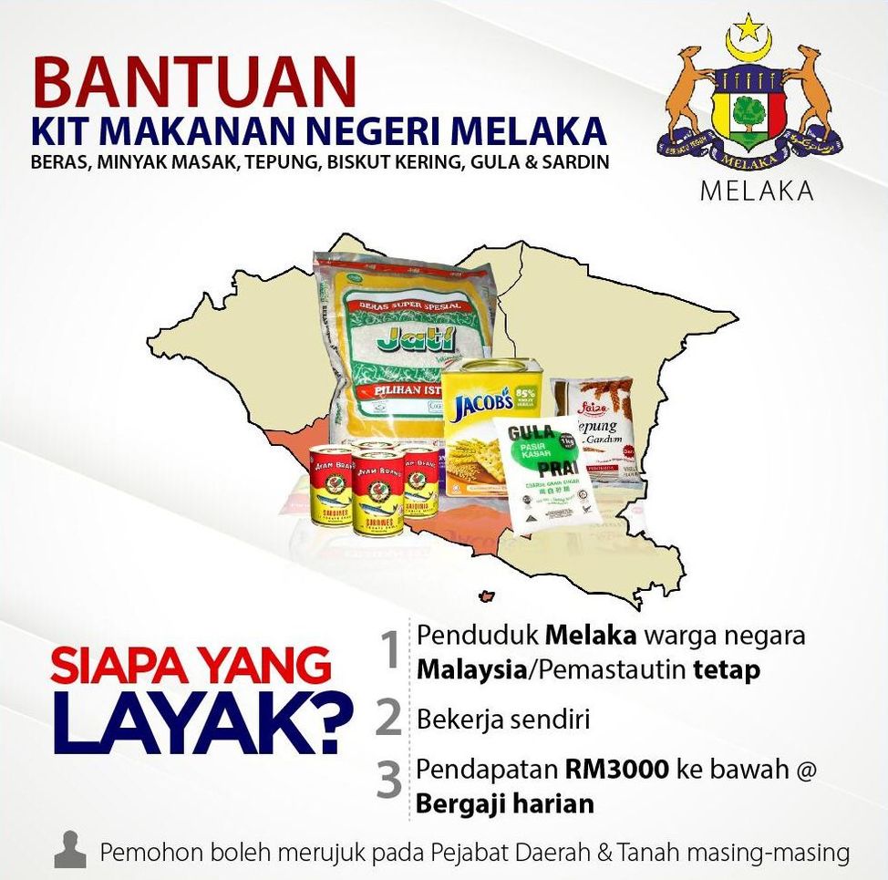 州政府将在这个星期开始，首阶段发放1千份一次性粮食袋予合格受惠者。